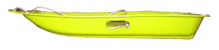 TM105 40pcs Midnight Runner Flourescent Plastic Sledge